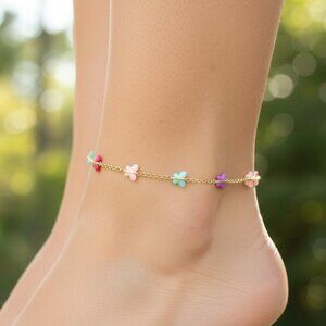 "Elegant Handmade Anklet – Delicate Jewelry for Women, MAR091208